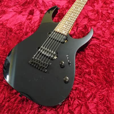 Ibanez 7421 BK 7 String MIJ Black Body Wizard Neck Seven Seymour Duncan JB Japan image 16