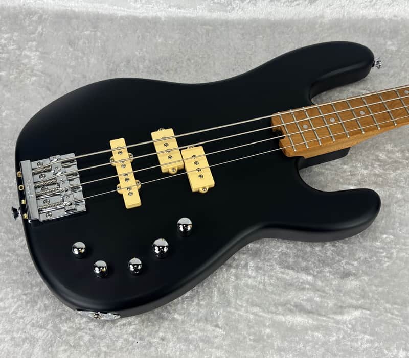 Charvel Pro-Mod San Dimas Bass PJ IV in Satin Black finish image 1
