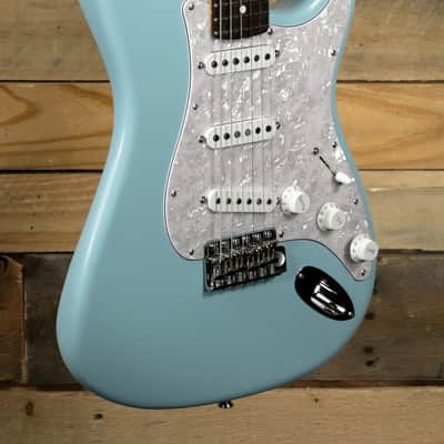 Fender Limited Edition Cory Wong Stratocaster Electric Guitar Daphne Blue w/ Case image 1