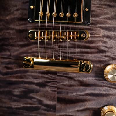 Gibson Les Paul Modern Supreme Electric Guitar - Translucent Ebony Burst with Hardshell Case - Used image 12