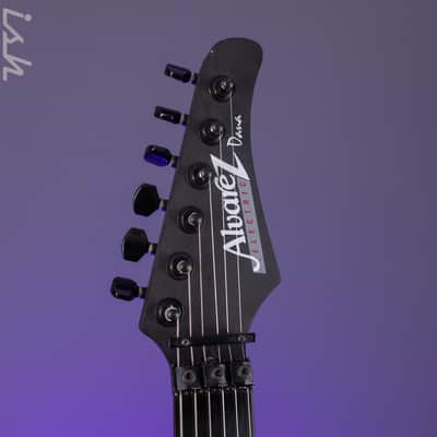 1990's Alvarez Dana Scoop Black Floyd Modulus Graphite Neck image 11