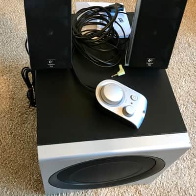 Logitech Z-2300 THX Certified Computer Media 2.1 Speaker System Monitors in Original Box image 2