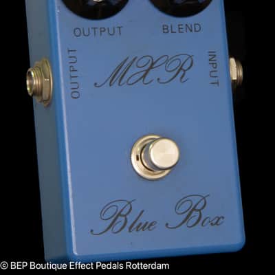 MXR MX-103 Script Blue Box 1975 s/n 305233 Jimmy Page, Rowland S Howard - Birthday Party image 3