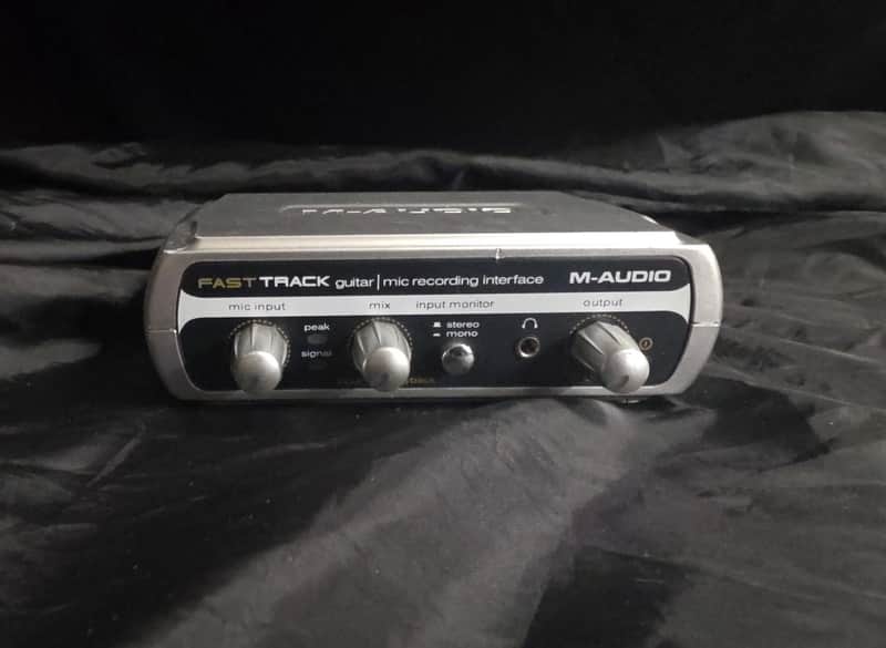 M-Audio Fast Track Guitar / Mic Recording Interface 2000 - Blue image 1
