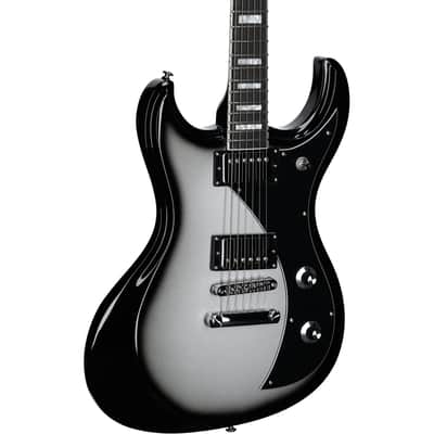 Dunable Gnarwhal DE Electric Guitar (with Gig Bag), Silverburst image 1