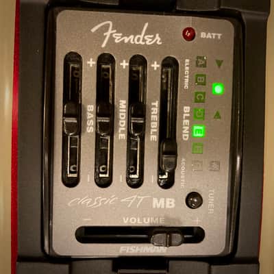 Fender Telecoustic Deluxe - Candy Apple Red image 16