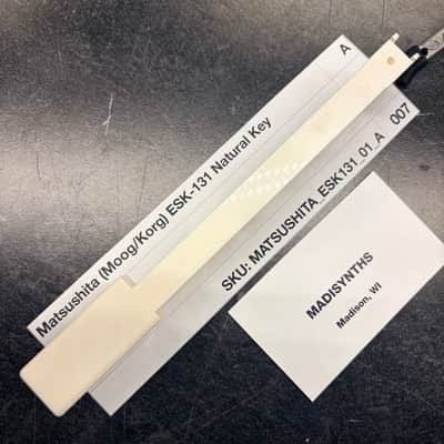 ORIGINAL Matsushita Replacement A Key (for ESK-131 Keybeds) for Moog MG-1, Prodigy, Rogue, Opus 3, Korg Minikorg 700, Minikorg 700S, MS-10, MS-20, VC-10, Poly Ensemble P, Univox K1/K2, and more