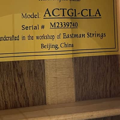 Eastman ACTG1 Classic + Travelguitar incl. Gigbag + NEW imagen 7