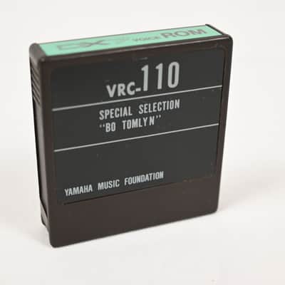 Yamaha DX7 ROM VRC-110 Special Selection "BO TOMLYN" Ultra Rare