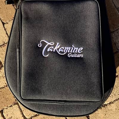 Takamine FT341 Gloss Black Acoustic-Electric Limited Edition Guitar & Semi-Hard Case Demo Video Inside image 9