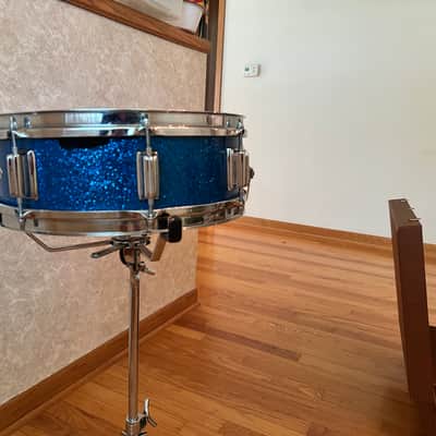 Rogers Powertone Mid-1960s - Blue Sparkle image 10