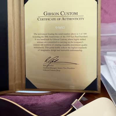 Gibson Custom Shop '59 Les Paul Standard Reissue R9 2009 50th Anniversary - Faded Tobacco Burst image 15