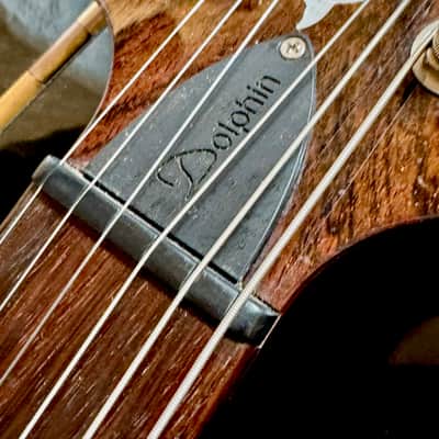 Nik Huber DOLPHIN CUSTOM LEFTY Super Flame Top Curly Mahogany  BRAZILIAN ROSEWOOD ( 2010) image 13