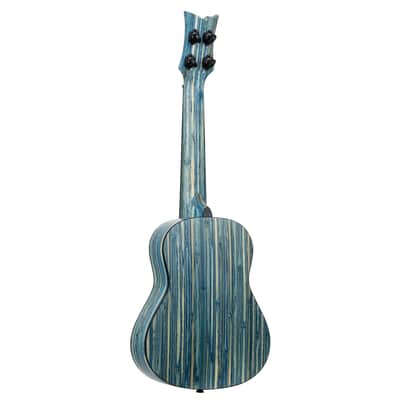 Ortega Bamboo Series Stonewashed Concert Ukulele w/Bag image 6
