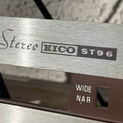 Vintage Eico ST69 Stereo AM-FM Tuner Faceplate 60s image 5