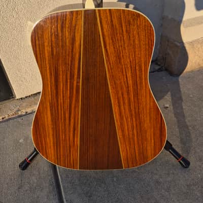 Martin 1974 D35 Dreadnought Acoustic Guitar with Gig Bag image 6