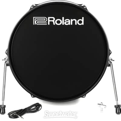 Roland KD-180L V-Drum 18-inch Acoustic Electronic Bass Drum (KD180LBKd1)