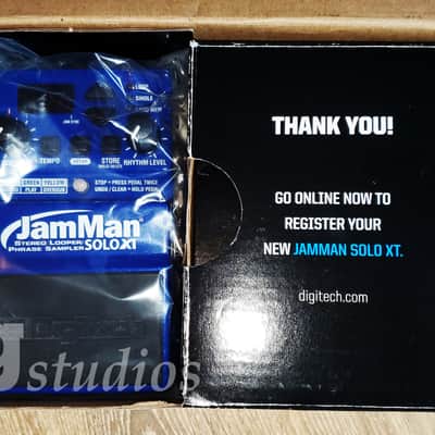 DigiTech SDrum-JamMan Solo XT-FS3X-Sync Cables-SD Card - Like New! image 3