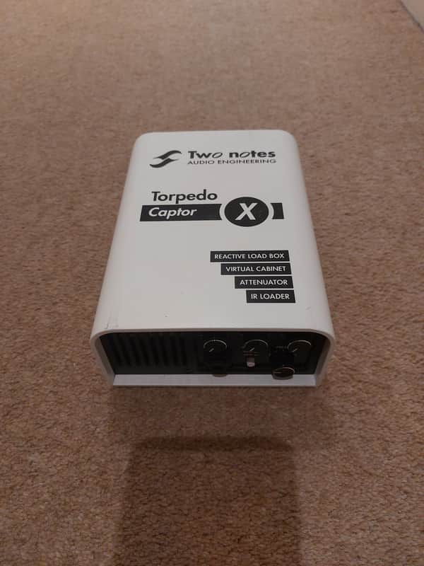 Two Notes Torpedo Captor X 8ohm Stereo Reactive Load Box / Attenuator 2020 - White image 1