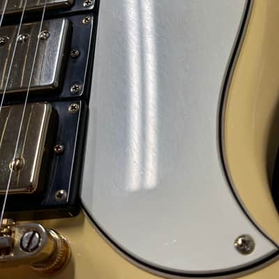 Epiphone G-400 Les Paul SG Custom (2007) - Antique Ivory #09480 with Original Hard Case image 9
