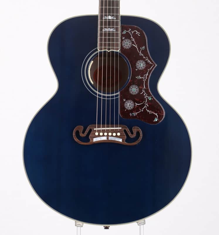 Gibson SJ-200 Trans Blue, manufactured in 2015 [10055081] (07/13) image 1