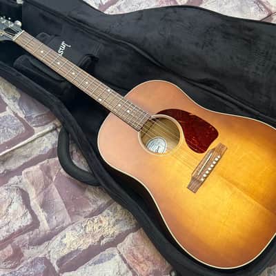 Gibson J-45 Special Satin Honey Burst New Unplayed Auth Dlr 4lb6oz #062 image 10