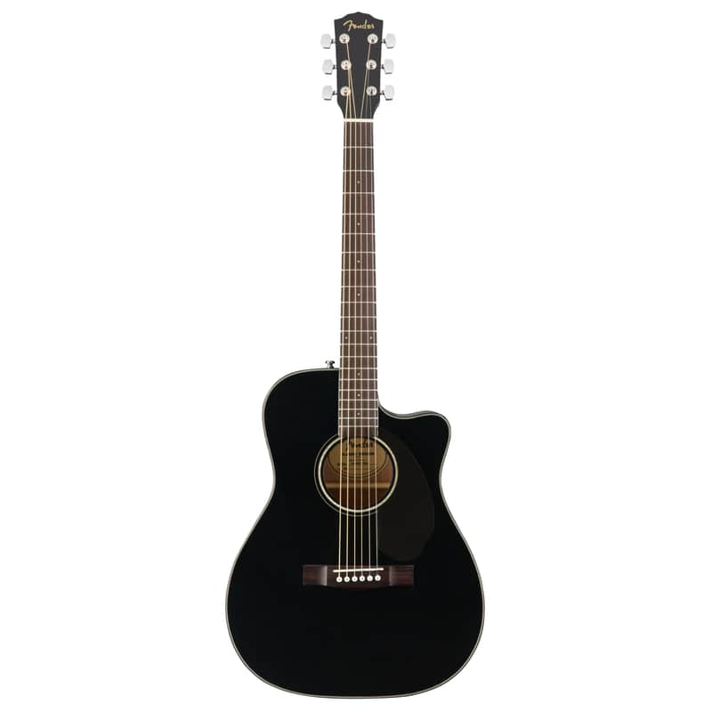 Fender CC-60SCE Black - Acoustic Guitar image 1