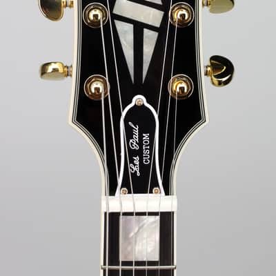 Epiphone Inspired by Gibson Custom Les Paul Custom Alpine White image 4