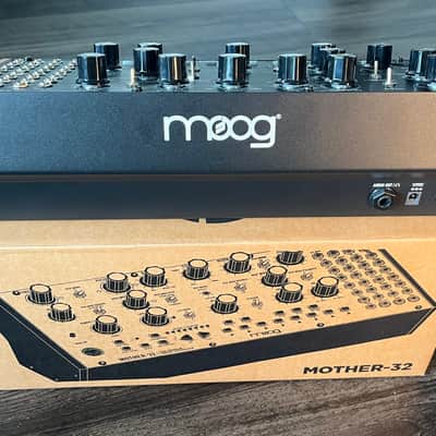 Moog Mother-32 Tabletop / Eurorack Semi-Modular Synthesizer 2015 - Present - Black image 4