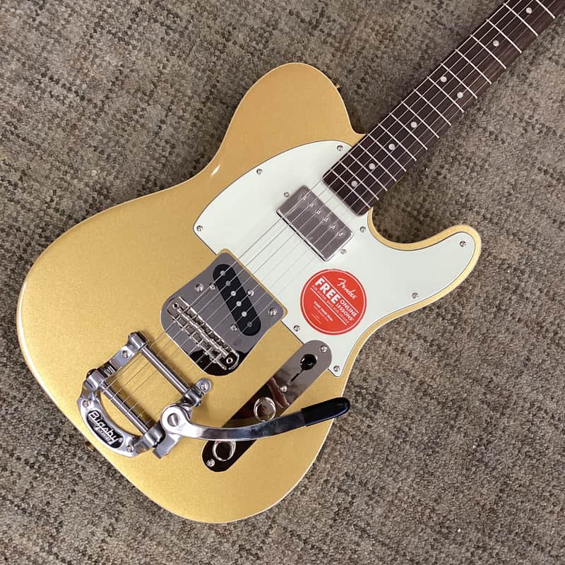 Squier Classic Vibe '60s Telecaster Custom SH Bigsby 2025 in Aztec Gold image 1