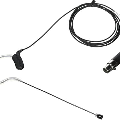 Shure Microflex MX153T/O-TQG Omnidirectional Earset Headworn Microphone image 1
