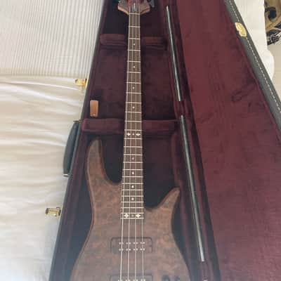 Fodera Walnut Burl Monarch 4 Deluxe 2018 image 1