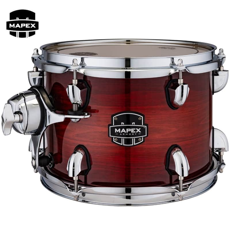 Mapex Armory 8x7 Rack Tom - Red Onyx Burst image 1