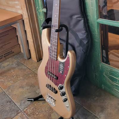 2025 Fender American Professional Classic Jazz Bass in Firemist Gold wDeluxe Bag image 6