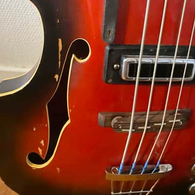 Kremona Violin bass "Paul McCartney" 4 strings shortscale 1967 image 3