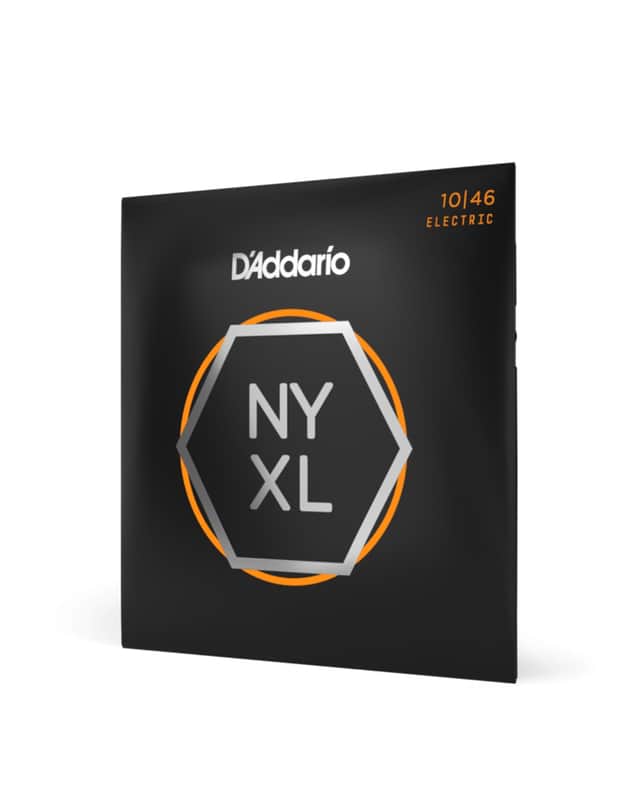 D'Addario NYXL1046 Nickel Wound Electric Strings -.010-.046 Regular Light image 1