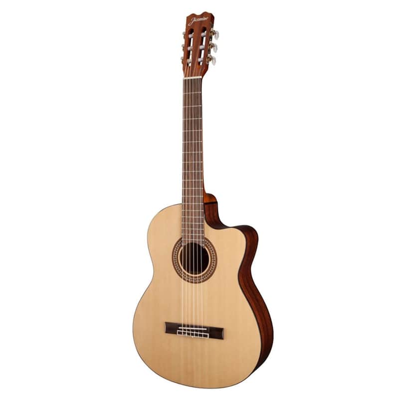 Jasmine JC25CE-NAT Classical Acoustic-Electric Guitar Natural image 1