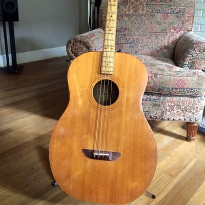 Ernie Ball Earthwood Acoustic Bass 1972 Natural image 1
