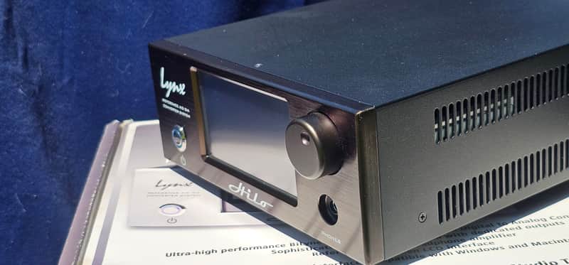 Lynx Hilo Reference A/D D/A Converter System with LT-USB Card 2010s - Black image 1