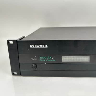 Vintage Kurzweil 1000 SX / 1000SX String Expander Rackmount MIDI Synthesizer image 3