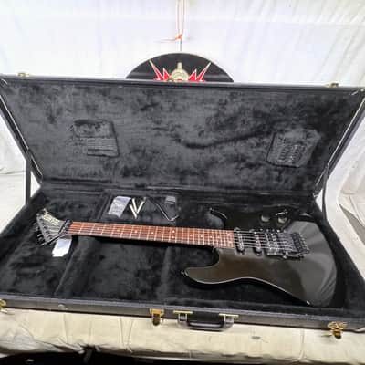 Hamer USA Chaparral Guitar with Case - Black - headstock repaired! image 1
