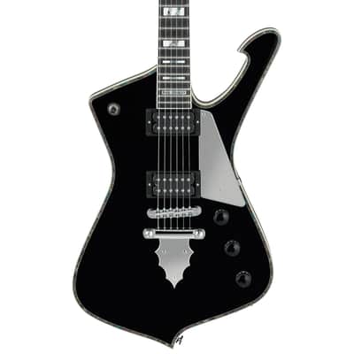 Ibanez PS10BK Paul Stanley Signature Electric Guitar. Black image 1
