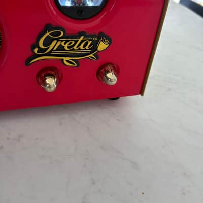 Fender Greta Pawn Shop Series 2-Watt 1x4" Guitar Combo 2012 - 2013 - Red image 4