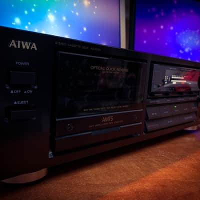 AIWA AD-R707 🌈RaRe🌈 Premium Vintage Stereo Cassette Deck image 2