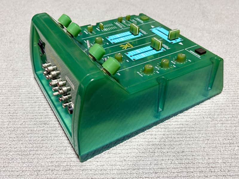 Vestax PMC-005A MKⅡ Blue Translucent DJ Mixer | Reverb