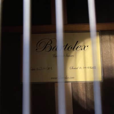 Bartolex 10 string Classical guitar SLC10CEL 2016 - Spruce image 8