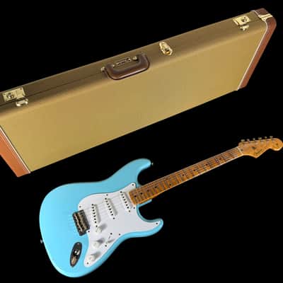 2024 Fender Stratocaster 1954 Custom Shop '54 Journeyman 70th Anniversary Limited Edition ~ Daphne Blue image 13