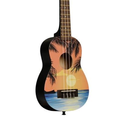 Kala Tropical Day Ukadelic Soprano Ukulele image 2