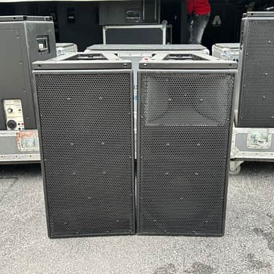 (2) EAW KF300iX 3-Way 12" Professional PA Speakers W/ Road Case #129 (THS) image 6