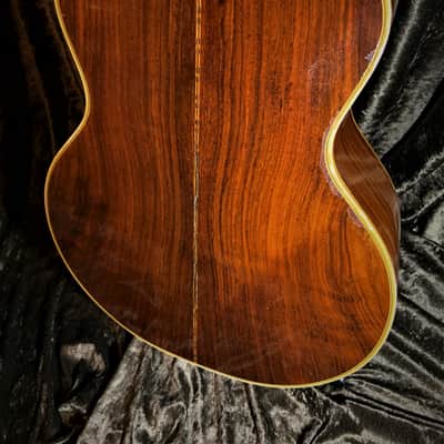 Guild F30 Rosewood Sunburst with F50 appointments Ultra Rare Bear Claw top Vintage Westerly Acoustic image 3